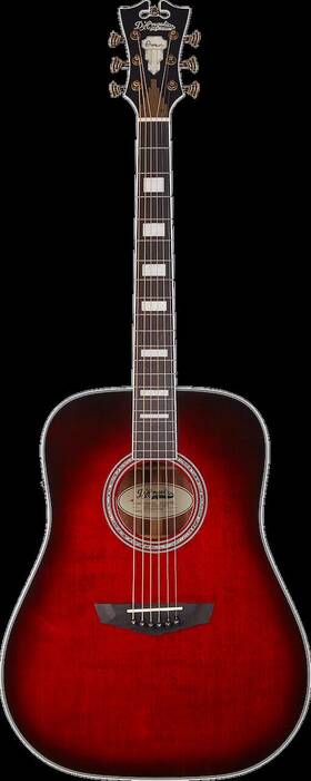 Dapd300tbcbaps Dangelico Guitars Dftangelico Premier Lexington - Trans Black Cherry Burst