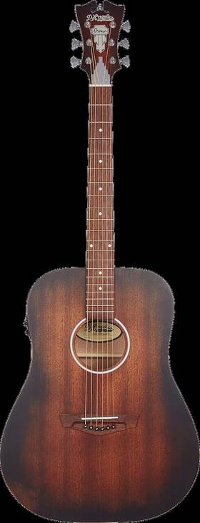 Daplsd300agdcp Dangelico Guitars Dftangelico Premier Lexington Ls Acoustic-electric Guitar - Aged