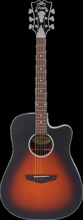 Daplsd500svsbcp Dangelico Guitars Dftangelico Premier Bowery Ls Acoustic-electric Guitar - Satin Vintage Sunburst