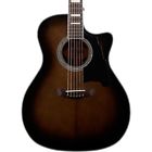 Dapg200grbcps Dangelico Premier Gramercy Grand Auditorium Guitar Grey Black 705911643635