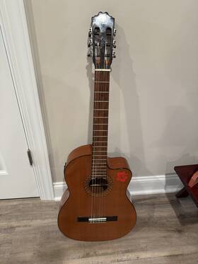 Dean Dmt-05 Espana Classical Plus Solid Top A/e Model Cscpc Gn