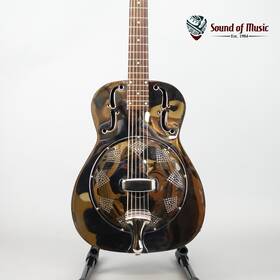 Dean Guitars 032605032611 Resc Chrome Resonator Acoustic-electric Guitar With Case - Used