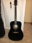 Dg-11 Fender Dg Black Acoustic Electric Guitar Excellent Codition