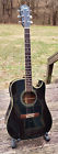Dg-27sce-bk Fender Electric Acoustic Guitar In Black With Case