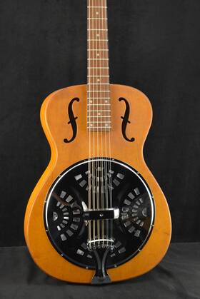 Dobro 711106316802 Epiphone Hound Dog Round Neck Vintage Brown