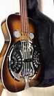 Dobro Fretless Acoustic Resonator Electric Bass Guitar Hard Case