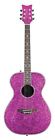 Dr6205-a-u Daisy Rock String Acoustic Guitar Pink Sparkle 801128771311