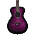 Dr6222-a Daisy Rock Pixie Guitar Plum Purple Burst 801128538273