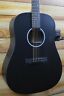 Dx1e02 Martin New Black Dreadnought Acoustic Electric Guitar With Gigbag
