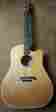 Dy62c Yairi Alvarez Burled Mahogany Acoustic Electric Guitar W Case