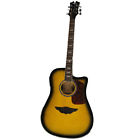 E-kup-brzbrs-ae Keith Urban Gorgeous Brazilian Burst Acoustic Electric Guitar 689353744351