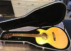Ea20sdl Washburn Solid Top Acoustic Electric With Oem Case Ex Cond
