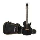 Ea68k-5 Ovation Viper Spruce Top Guitar Gigbag Warranty Trans Black