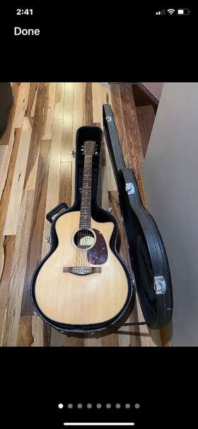 122ce-ltd Eastman He Acoustic/electric Guitar With Hs Case