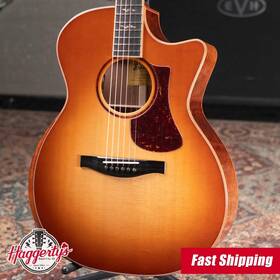 Eastman 846940044496 Ac522ce-gb Grand Auditorium Acoustic/electric Guitar - Goldburst With Ha