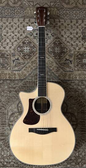 Ac422lce Eastman Lefty Grand Auditorium Acoustic-electric With Hard Case And Setup