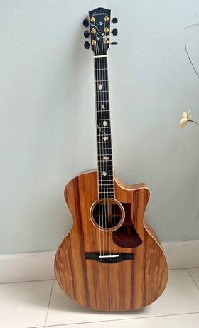 Ac622 Eastman Ce Koa Acoustic Guitar