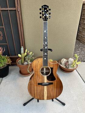 Ac622ce-koa-ltd Eastman Limited Edition Deluxe Grand Auditorium Acoustic-electri