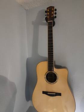 Ac820c Eastman Cutaway Acoustic Guitar