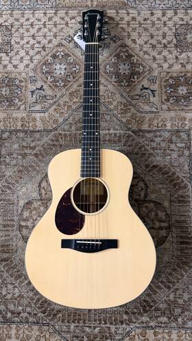 Actg2el Eastman Left Hand Travel Guitar With Gig Bag And Free Pro Set Up