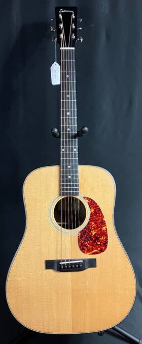 E3de Eastman Dreadnought Acoustic-electric Guitar Natural Satin With Gig Bag 681