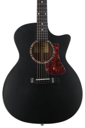 Ac122-2ce-bk Eastman Guitars Ac122-2ce Grand Auditorium Acoustic-electric Guitar - Black