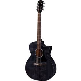 Pch3-gace-tbk Eastman Guitars Pch3-gace Acoustic Electric Guitar Sitka Spruce Top Transparent Black
