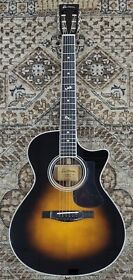 Ac308ce-ltd-sb Eastman Limited Edition Acoustic-electric With Case Setup #2398