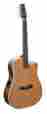Ecr4-ns Boulder Creek Solitaire Solid Cedar Top Acoustic Electric Guitar 879629002135