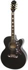 Ej-200sce Eej2bkgh1 Epiphone Black Guitar