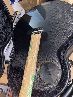 Enya 726084437517 Acoustic Electric Guitar Carbon Fiber X4 Pro Acousticplus 41 Inch 4/4 Sized Gui