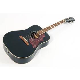 Epiphone 197881333942 Hummingbird Studio Acoustic-electric Guitar Ebony Ob