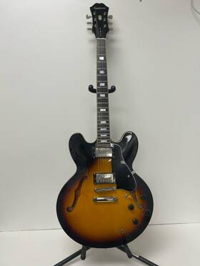P08030694 Epiphone 711106048925 E/a Electric Sunburst Guitar Es-335 Pro
