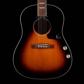 84epi002 Epiphone Pre Owned Ej-160e Acoustic Electric Guitar With Gig Bag