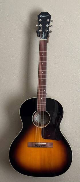 Ee00vsnh1 Epiphone L-00 Studio Ac-elec Guitar - Vintage Sunburst Without Hsc Perfect
