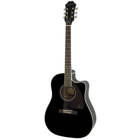 Ee2sebnh3 Epiphone J-45 Ec Studio Acoustic Electric Guitar Ebony