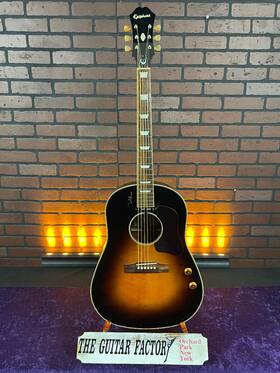 Ej160e-1228-u Epiphone Limited Edition John Lennon Ej-160e Vintage Sunburst 2006 - Made In