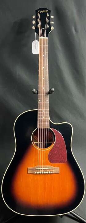 J-45ec Epiphone Ftinspired By Gibsonft Dreadnought Acoustic-electric Guitar
