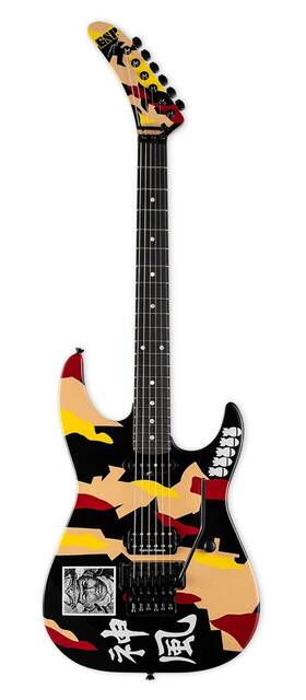Kamikaze-1 Esp 840248001533 George Lynch Signature Electric Guitar With Case