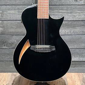 Im24060528 Esp Ltd Tl-7 7 String Acoustic Electric Guitar - Black