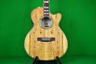 Esp Ltd Ewsm Acoustic Electric Spalted Maple Intl Buyer Wel