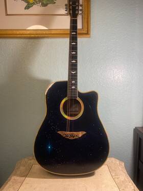 Esteban A1d016943 Celestial Night Limited Edition Acoustic Guitar