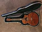 Ew20fhe Ibanez Exotic Wood Series Acoustic Electric Guitar And Road Runner