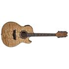 Exqa12 Gn Dean Exhibition Quilt Ash String Guitar Gloss 814064029354