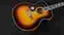 F412lhatb F-412 Guild Usa Burst D-tar Lefty Antique