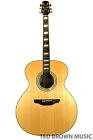 11060568 F250sm-ltd Takamine Limited Edition Jumbo Acoustic Flame Maple Back Sides Case