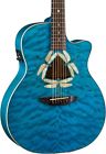 Fau Df Qm Luna Guitars Dragonfky Quited Maple 814064029392