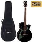 Fau Phx Blk Ll Fp Luna Guitars Fauna 852660720503
