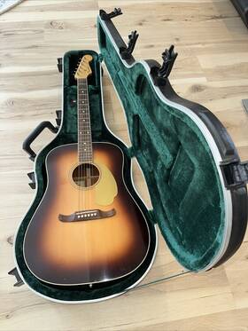 0960211232 Fender Usa Select Kingman V Acoustic Electric Guitar - Sunburst