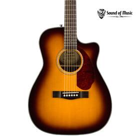 0970253332 Fender Cc-140sce Concert Acoustic-electric Guitar With Case - Sunburst